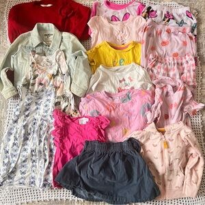 Baby Girl 2T & 3T Clothes Lot